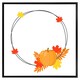 image 1 of Pumpkin (Picture Frame) Black | M