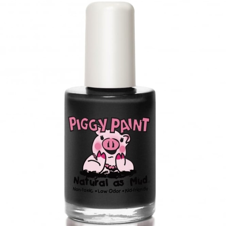 Piggy Paint Kid-Friendly Nail Polish Blacks 15ml Black | Sleepover