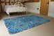 image 3 of Floral And Geometric Embellished Tiles Rug | Multi