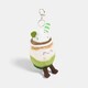 image 7 of OHS Sweetie Pie Bag Charm Keyring Soft Fleece Keychain