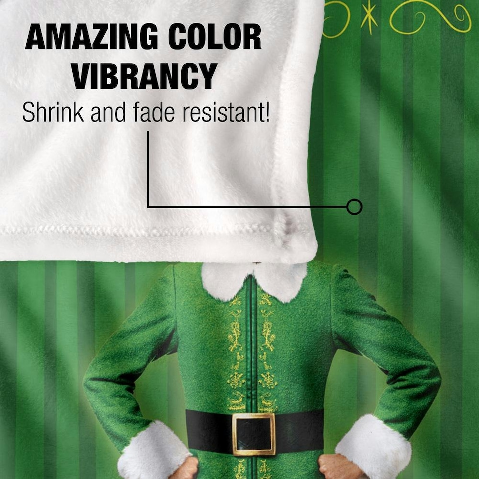image 1 of Elf Buddy Blanket - Multicoloured - One Size