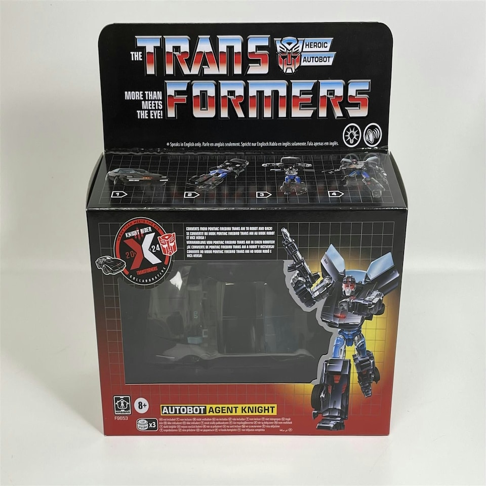 image 1 of Transformers Heroic Autobot Knight Rider Agent Knight Light and Sound Hasbro F9653