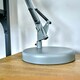 image 2 of ValueLights Retro Designer Style Adjustable Grey Metal Bedside Desk Table Lamp