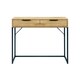 image 2 of Premier Oak-Effect 2 Drawer Dressing Table/ Desk