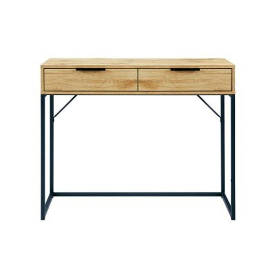 image 1 of Premier Oak-Effect 2 Drawer Dressing Table/ Desk