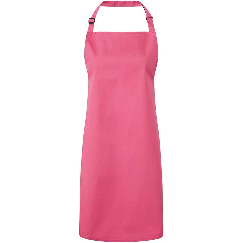 image 1 of Premier Unisex Adult Colours Full Apron | Pink | Fuchsia | One Size | 1