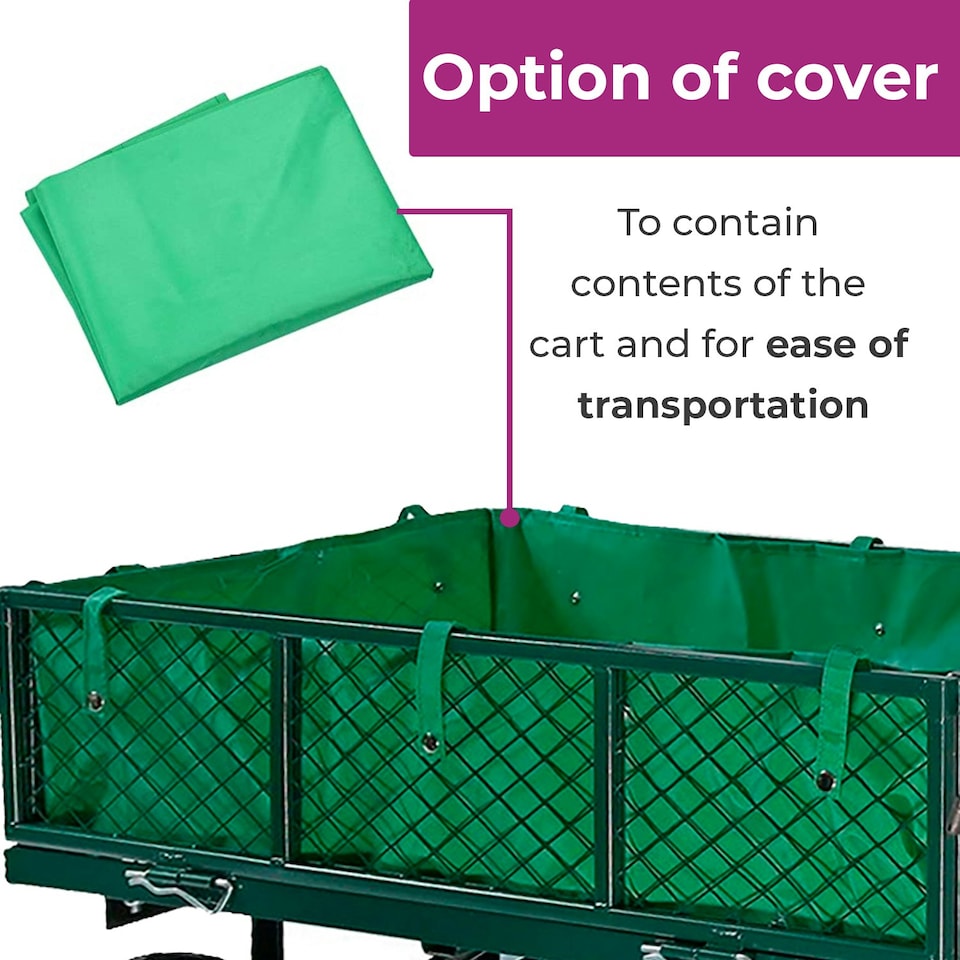 image 1 of Neo Heavy Duty Garden Outdoor Cart