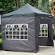 image 7 of Gr8 Garden Commercial Grade Grey Pop Up Gazebo Waterproof Heavy Duty Market Stall Tent 3x3m