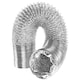 image 10 of SPARES2GO Tumble Dryer Vent Kit for Hotpoint Indesit Aluminium Hose + 3 x Adaptor 1.4m
