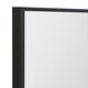 image 4 of The Artus - Black Aluminium Edged Wall Mirror 16" X 24" (40CM X 60CM) Black