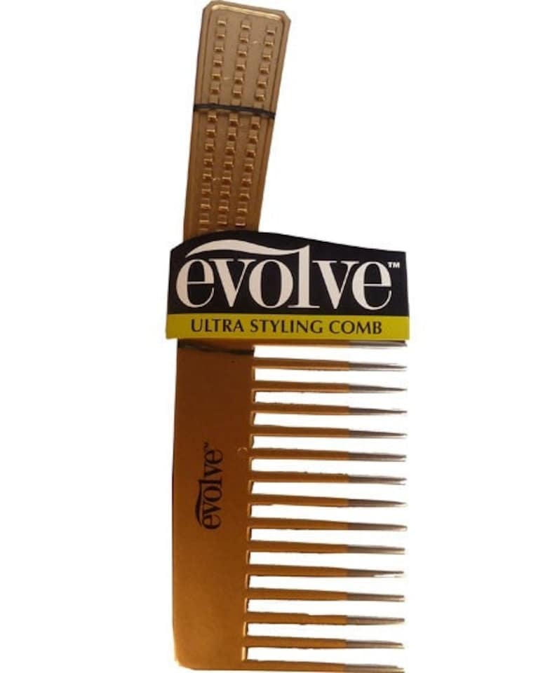 FirstLine Manufacturing Evolve Ultra Styling Comb Metallic Gold 4155
