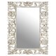image 1 of Interiors by Premier Rectangular Wall Mirror with Silver Finish Silver
