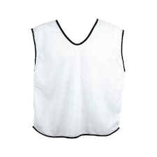 Precision Unisex Adult Mesh Training Bib - White - One Size