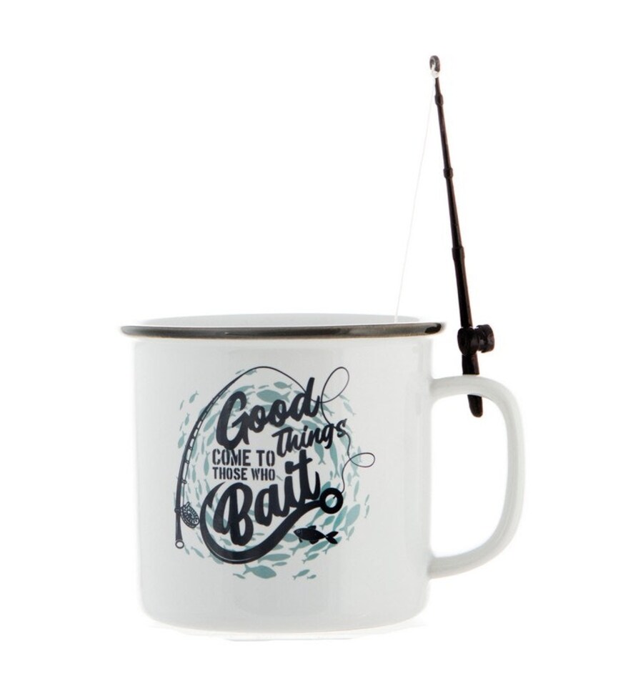 image 1 of Fishing Mug - Good Things Come