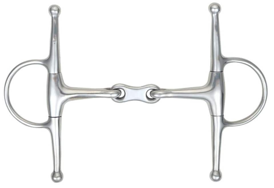 image 1 of Shires Full Cheek French Link Snaffle | Multi | Size: 4.5 Inch
Colour: One Colour