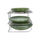 image 1 of Buckingham 3 Tier Kitchen Plate Organising Rack 28 cm ,  Chrome