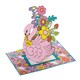image 5 of Hallmark Magical Botanicals X Liz Harry Card - Pink Swan Design