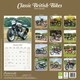 image 2 of Classic British Bikes 2026 Calendar | Square Wall Calendar | Motorcycle Gift | Plastic Free Packaging | by Avonside Publishing