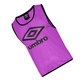 image 2 of Umbro Childrens/Kids Training Bib - Purple/Black - L-XL