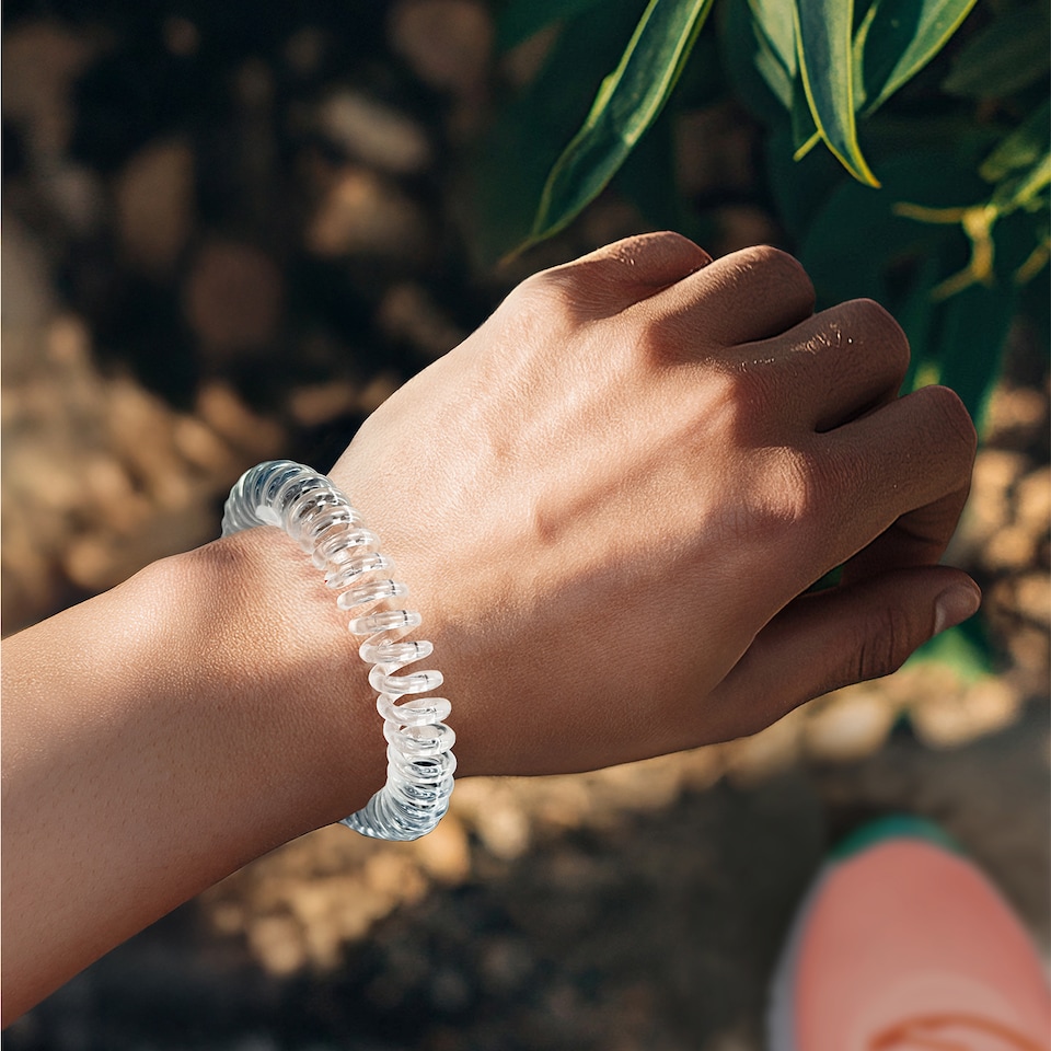 image 1 of Active Era Mosquito Repellent Band - 12 pack - EVA Band - Clear colour
