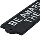 image 3 of Be Aware Of The Cat Sign Plaque Cast Iron Garden House Wall Fence Gate Door