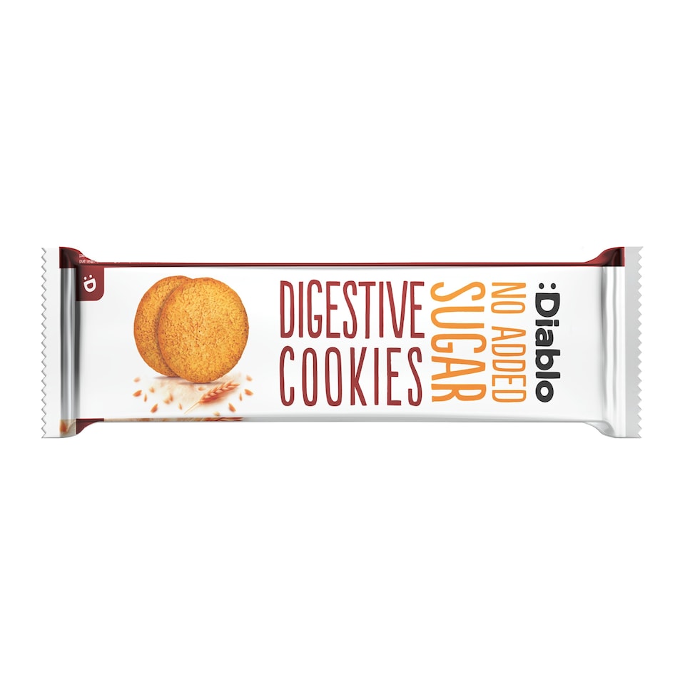 image 1 of Diablo No Added Sugar Digestive Cookies 150g