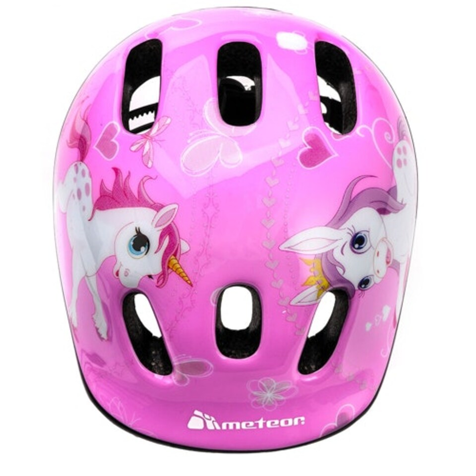 image 1 of Helmet for Kids Toddlers – Lightweight Adjustable Bike Helmet for Boys & Girls – Safety Crash Protection for Cycling, Scooter, Skateboard – MV62 Pink | Pony | S