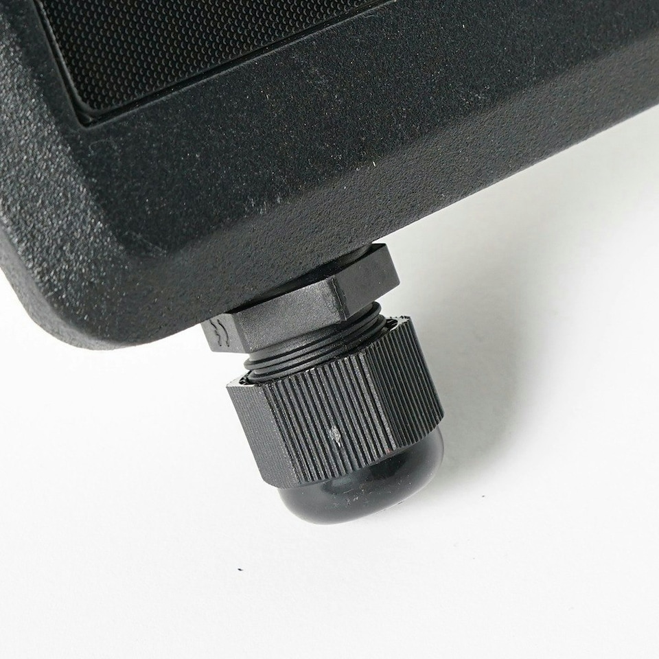 image 1 of ValueLights LED 30w IP65 Black Outdoor Garden Flood Wall Light In Cool White