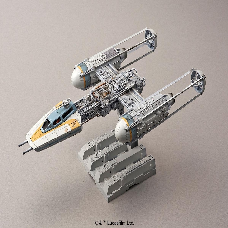 image 1 of Revell Bandai Star Wars Y-Wing Starfighter (1:72 Scale)