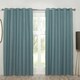 image 1 of Sundour Cosmos Eyelet Curtains Denim Blue | 90x72"