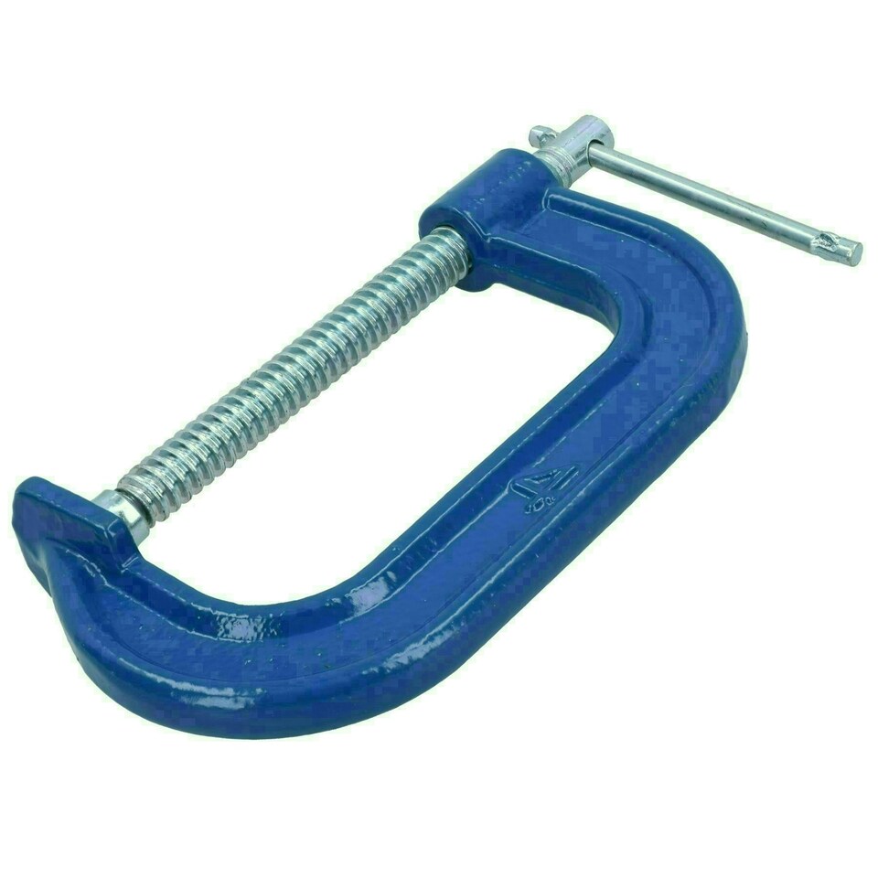 image 1 of 4" G Clamp Fastener Holder Support Vice Clamping For Welding Fabrication 4pc