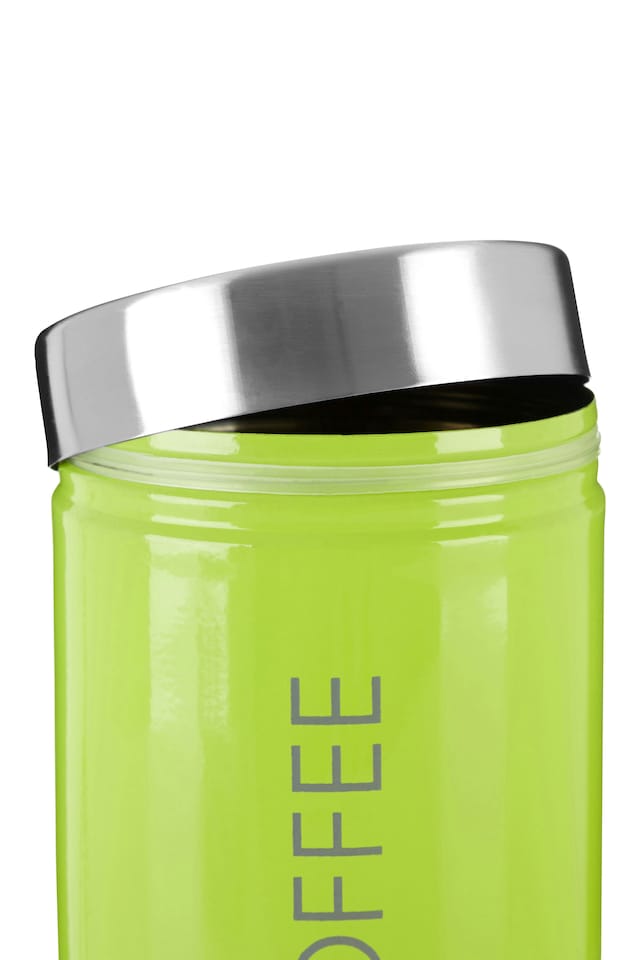 image 1 of Maison by Premier Lime Green Enamel Tea Coffee & Sugar Set