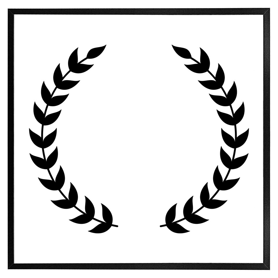 image 1 of Olive branches (Picture Frame) Black | S