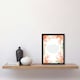 image 2 of Love Your Enemies Orange Sermon On Mount Bible Quote Black Framed Wall Art Print A4