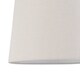 image 7 of Set of 2 Tripod - Chrome Lamps with Natural Linen Shade | Chrome | Brown | Large | 2