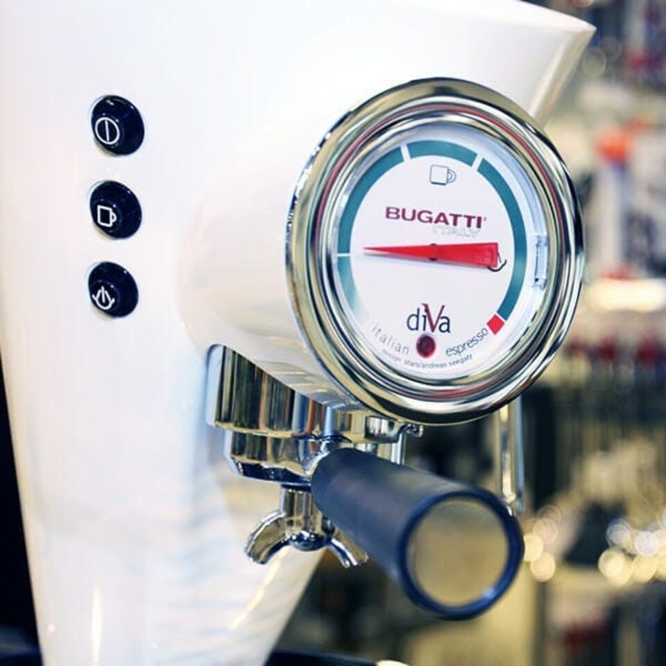 image 1 of Bugatti Diva Coffee Machine White