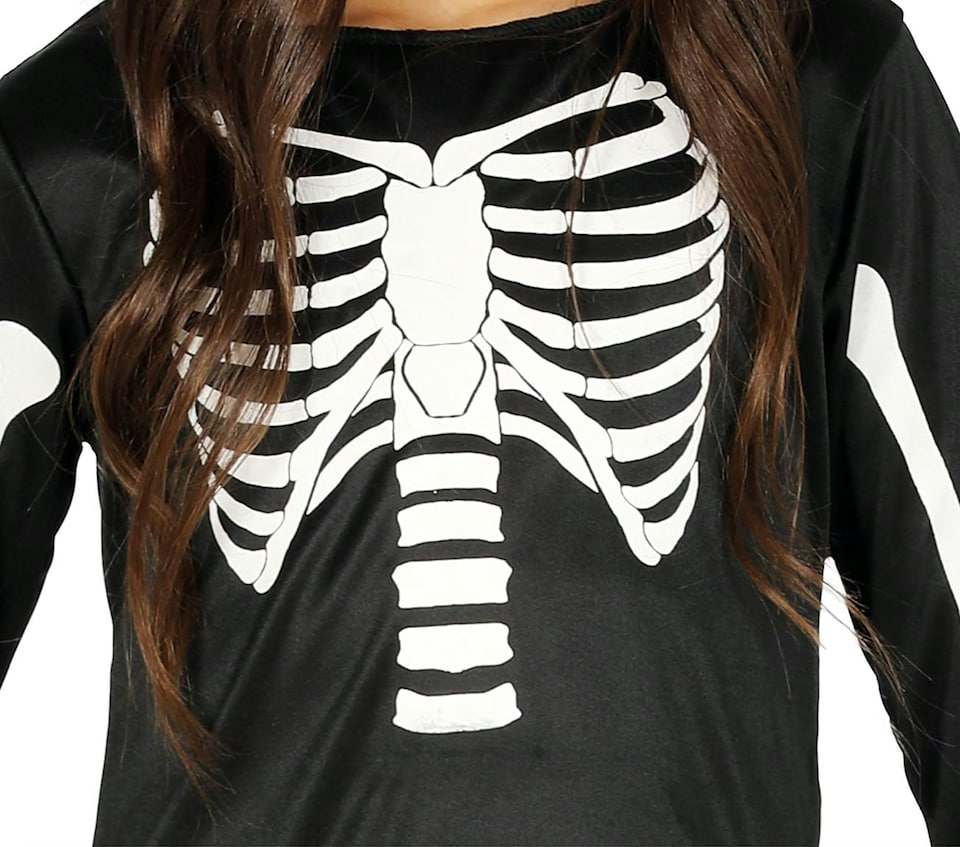 image 1 of Fancy Dress Child Skeleton - 5-6 Years