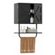 image 1 of COSTWAY Bathroom Cabinet Wall-Mounted Medicine Cabinet Black Black