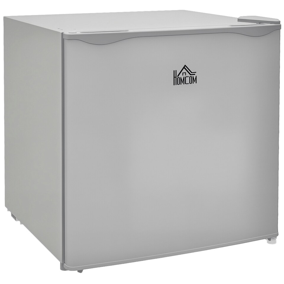 image 1 of HOMCOM 35L Tabletop Freezer with Adjustable Temperature Wire Shelf Grey