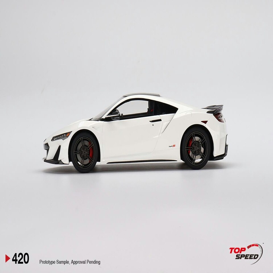 image 1 of Acura NSX Type S 2022 130R White 1:18 TSM TS0420