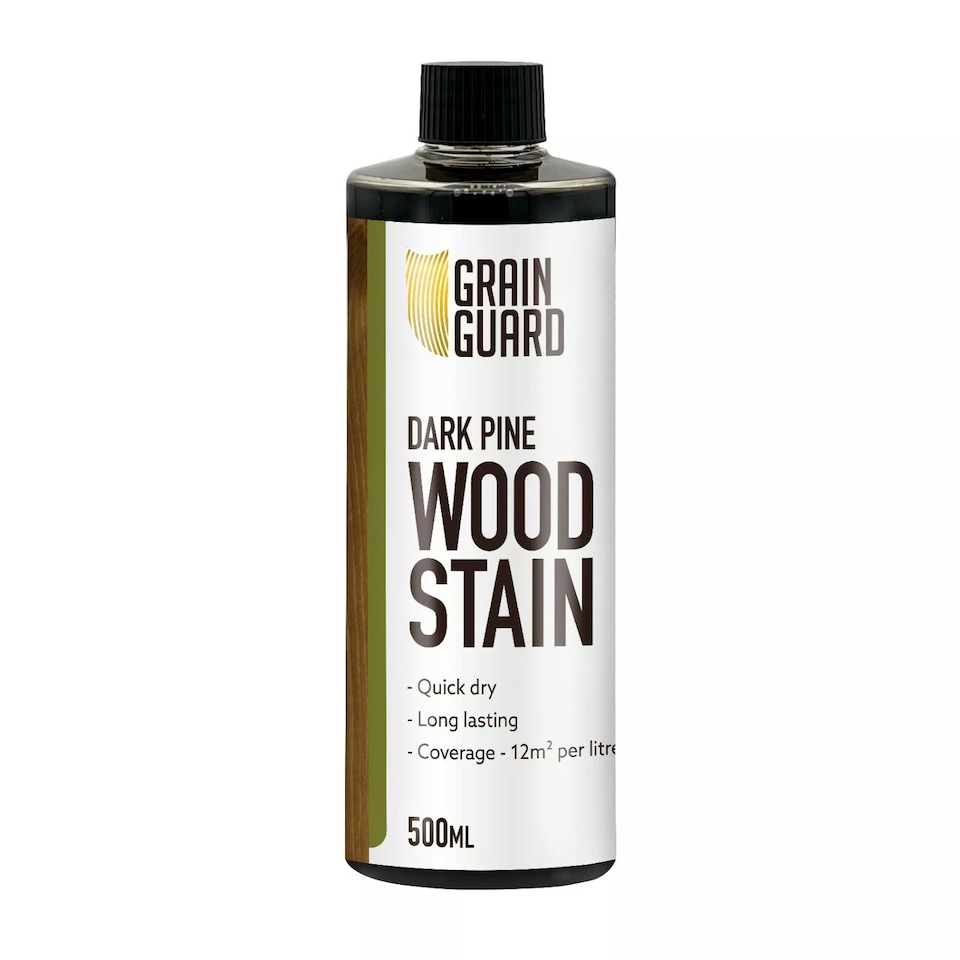 Grain Guard Water Based Wood Stain - Dark Pine - 500ml