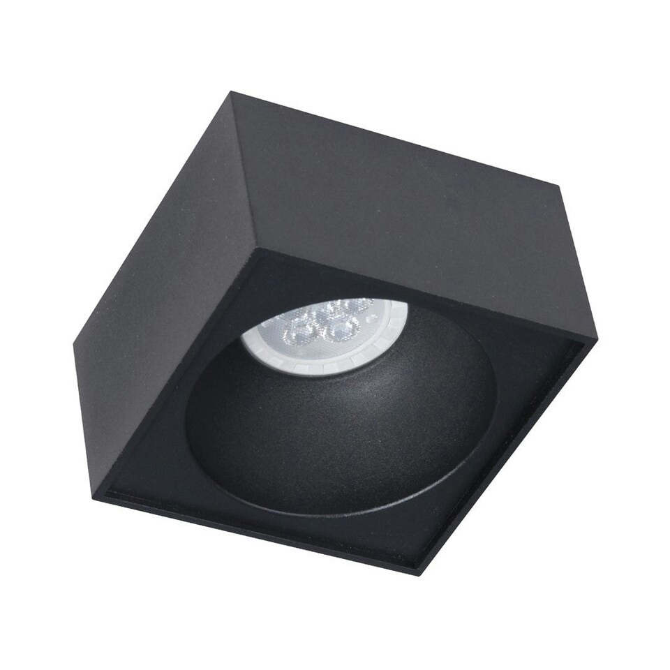 image 1 of Milagro Spot Light Bali Square Black 1xGU10