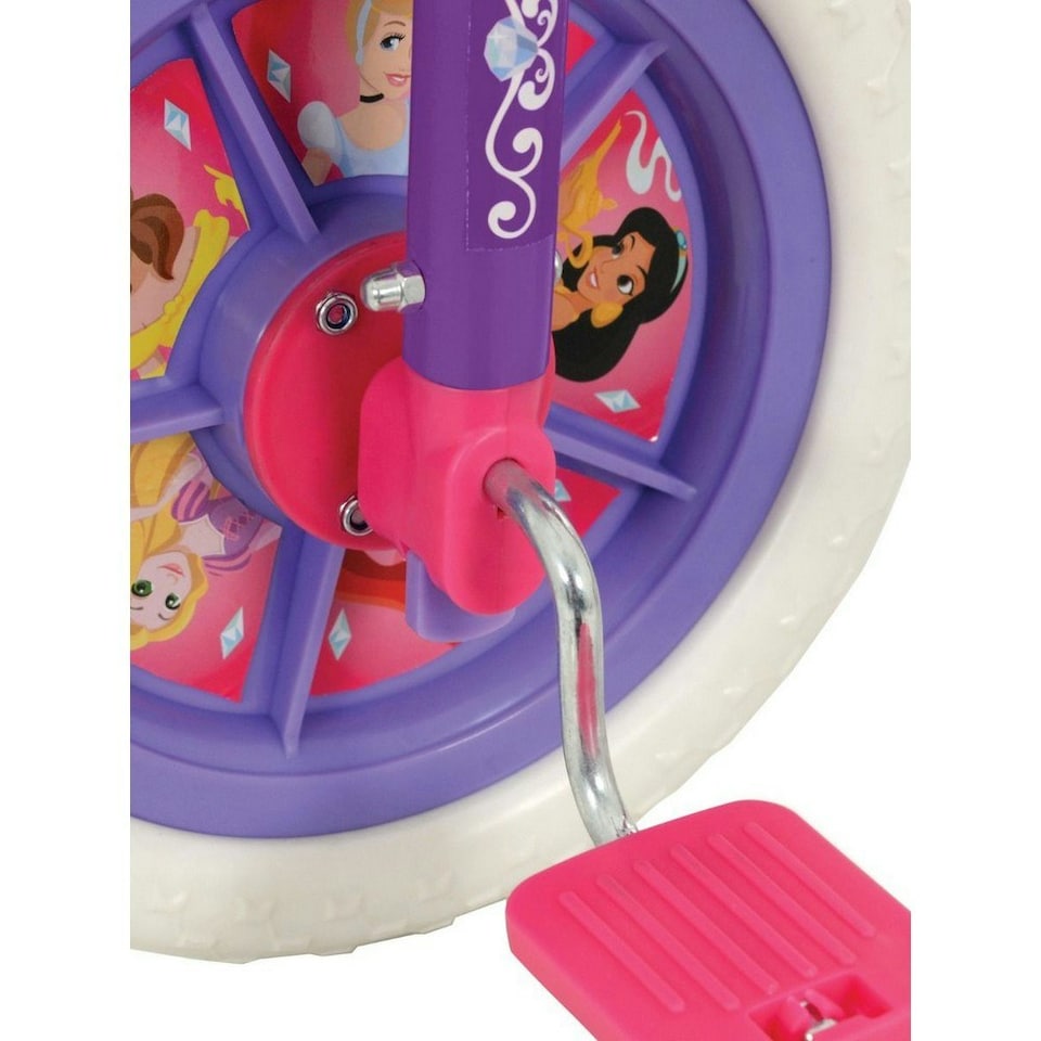 image 1 of Disney Princess Childrens/Kids 2 in 1 Bike - Pink/Purple - One Size