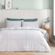 image 2 of Catherine Lansfield Cartmel Check Reversible Duvet Cover Set | Green | King