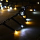 image 6 of 1500 LED 37.5m Indoor Outdoor Christmas Multi Function Mains Operated String Lights with Timer in Cool & Warm White