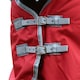 image 3 of Weatherbeeta Comfitec Classic Lite Plus Combo Neck Horse Turnout Rug - Red/Silver/Navy - 5´ 3"