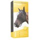 image 2 of Hy Horse Fly Mask With Ears & Nose - Black - Cob
