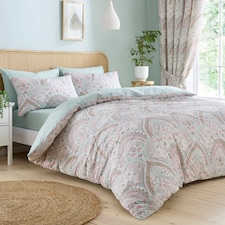 D & D Palais Duvet Cover Set Green