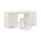 image 2 of Premier Pure White Dressing Stool