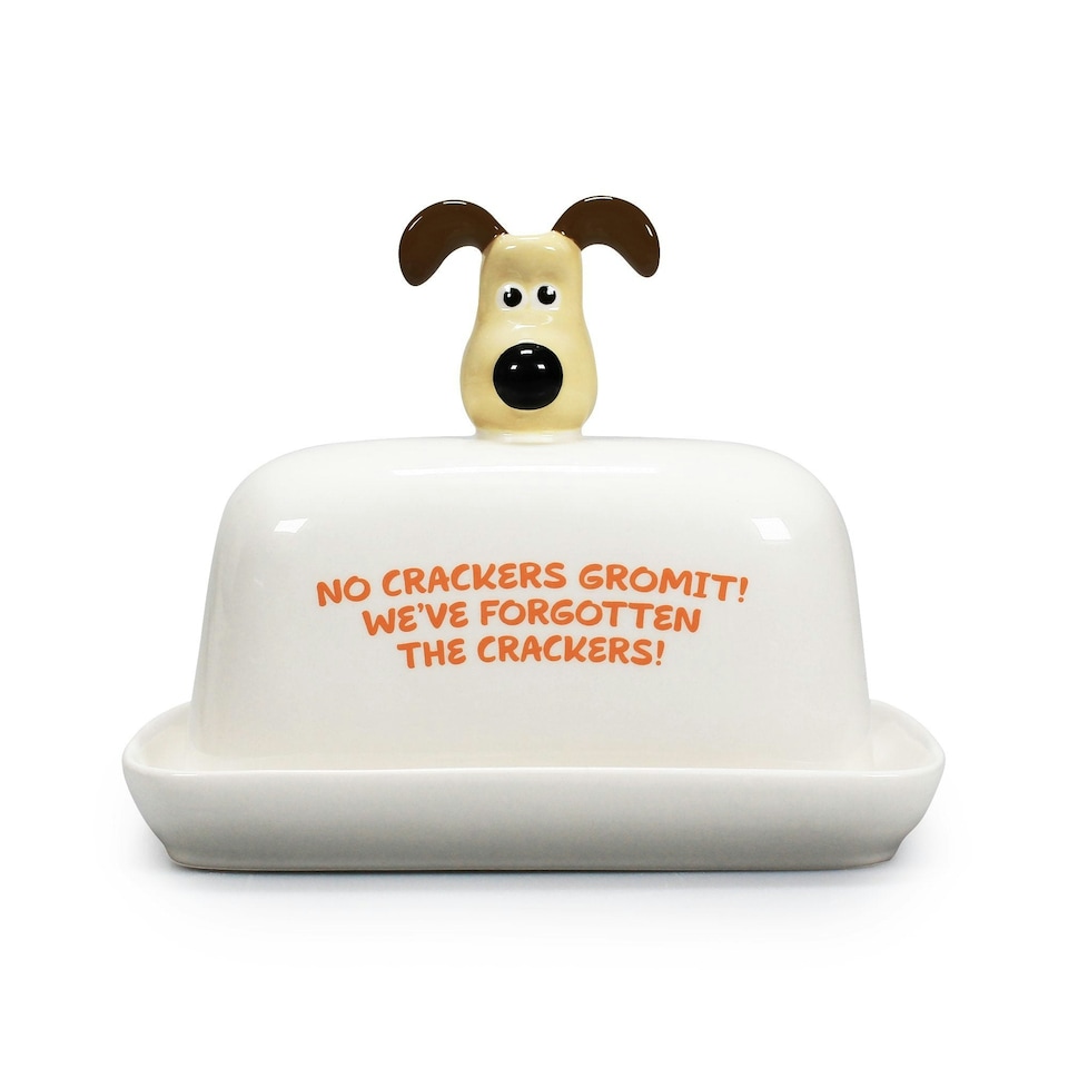image 1 of Butter Dish Boxed - Wallace & Gromit